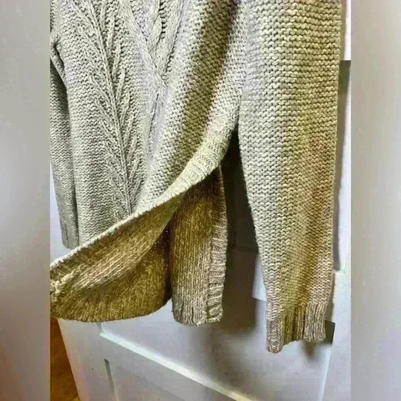 Madewell size M sweater Firelight Marled Pullover Marled Flax  EUC - Picture 2 of 7